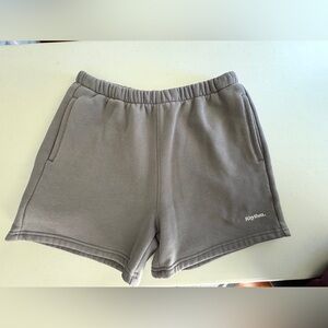 Rhythm Women’s Fleece Sweat Shorts Size 6 (AUS/EU 10) Gray – NWOT